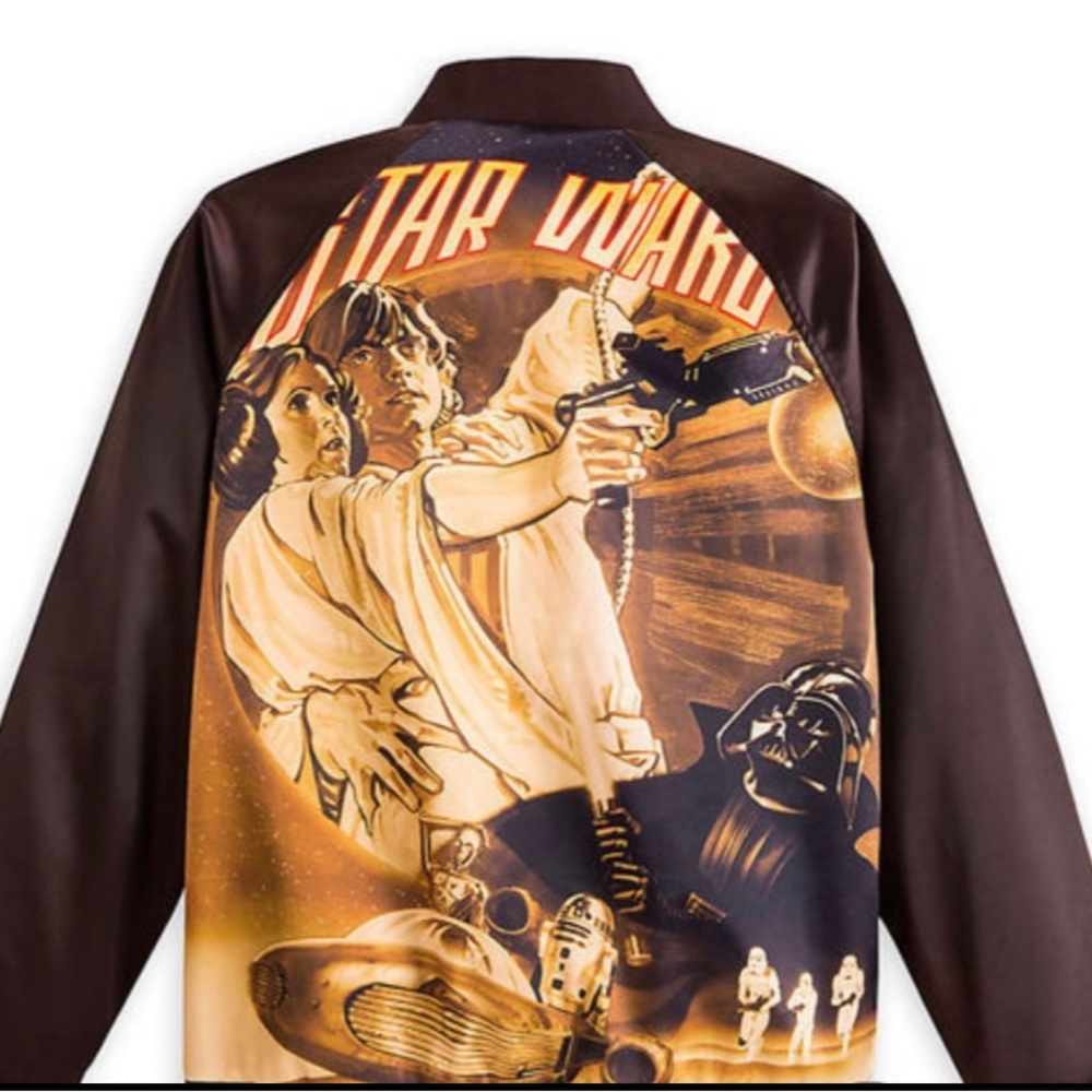 NEW Star Wars Unisex Collectors Embroidered Jacket Size Large